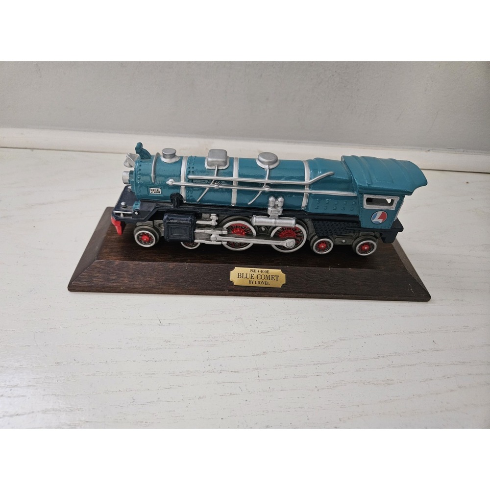 Lionel 1931 Blue Comet 400E Classic Train Collection By Avon - Steam & Base